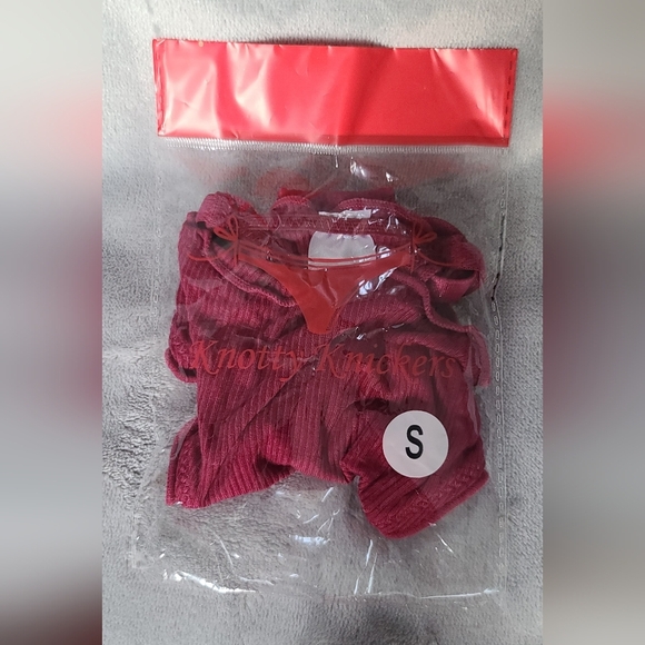 NEW Knotty Knickers Thong size S - Picture 5 of 5